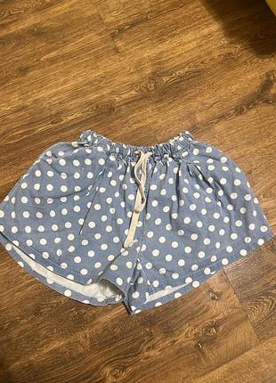Шорти  жіночі в горошок s m