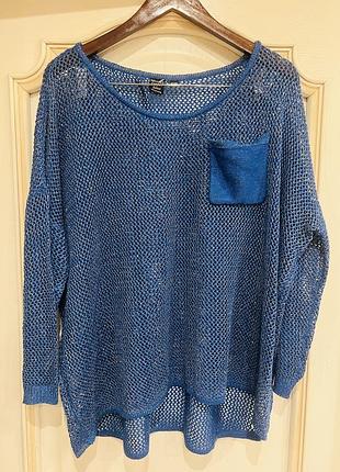 Кофта топ плетена