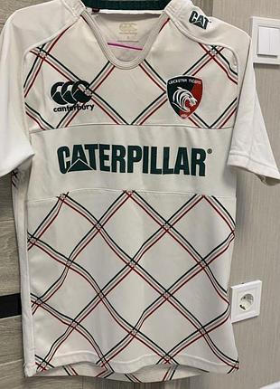 Leicester tigers canterbury caterpillar vintage jersey m size