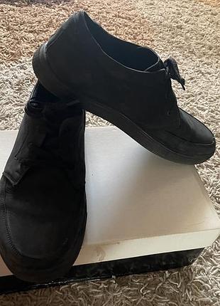 Фірмові чоловічі мокасини туфлі натуральний нубук