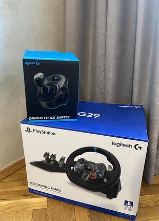 Комплект 3 в 1 руль и педали logitech g29