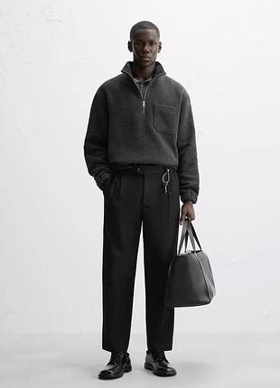 Чоловіча кофта светр шерстяний zara розмір m