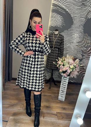 Теплое и уютное платье