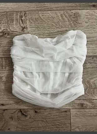 Корсет сітка топ