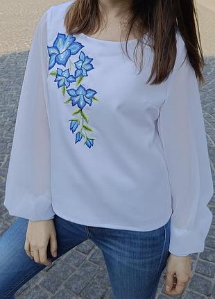 Вишиванка dibrova, вишита гладдю