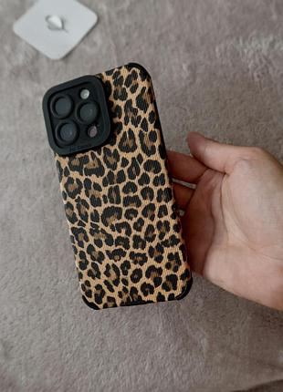 Чехол леопардовый на 15про макс