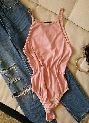 Боди xs/s розовый