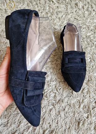 Туфельки/балетки gianluca pisati нат.замша р.41