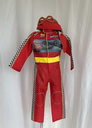 Гонщик тачки молния макквинн костюм карнавальний