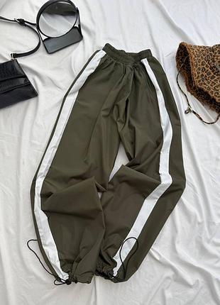 Штани спортивні карнго з плащівки