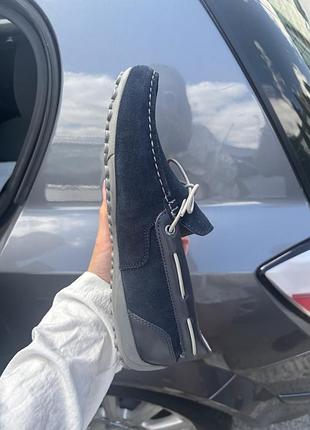 Чоловічі замшеві мокасіни geox (новенькі)