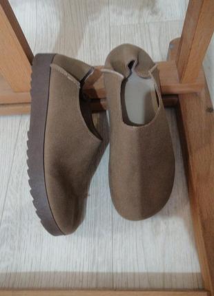 Мокасины, слипоны на платформе