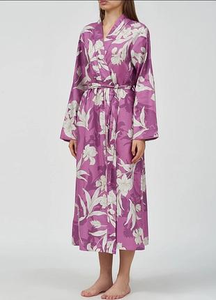 Шикарный халат nora rose в цветах
