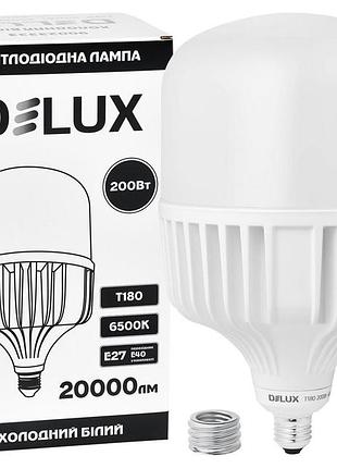 Лампа світлодіодна delux t180 200вт e27/e40 6500k