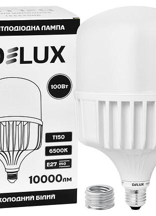 Лампа світлодіодна delux t150 100вт e27/e40 6500k