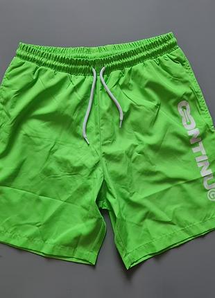 Мужские пляжные шорты continu от hype uk, р. s