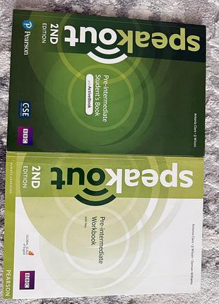 Учебные книги по английскому speakout pre-intermediate pearson