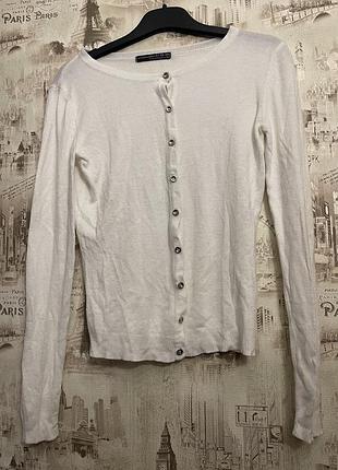 Базовий білий кардиган 🤍🤍🤍 3