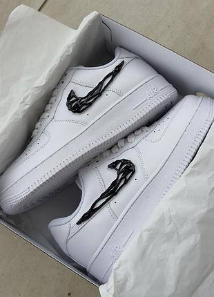 Кросівки nike air force 1 low molten black white 2