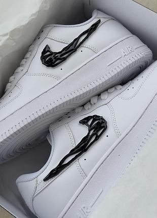 Кросівки nike air force 1 low molten black white 3
