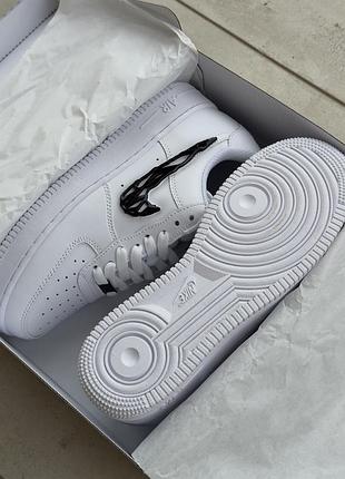 Кросівки nike air force 1 low molten black white 5