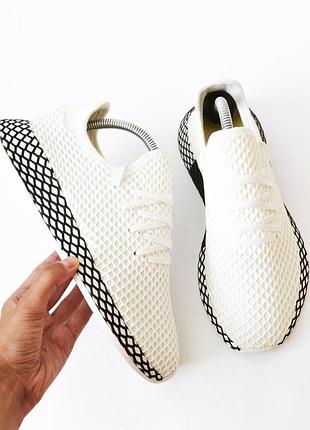 Брендові оригінальні білі кросівки adidas deerupt 22.5 см та 25 см