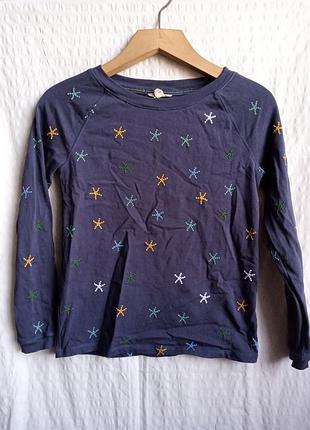 Бавовняний світшот white stuff з вишитими зірочками