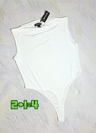 2+1=4** базовый белый боди prettylittlething, размер 50 - 52
