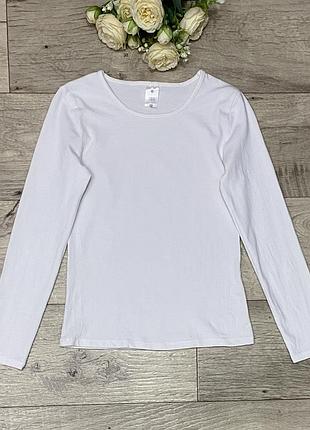 Белый базовый реглан на подростка, р.12 лет