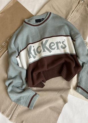Светер коттоновый kickers. винтаж.