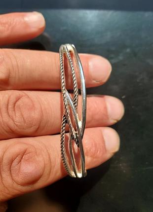 Napier винтажный серебристый браслет