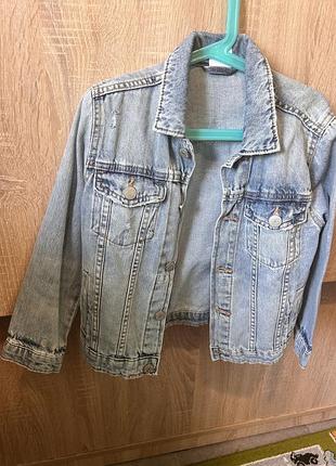 Джинсова курточка zara