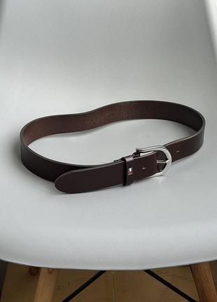Кожаный ремень tommy hilfiger мужской (оригинал)