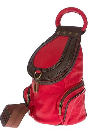 Шкіряний рюкзак