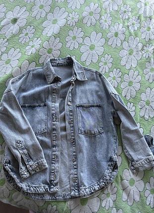 Джинсовка овер