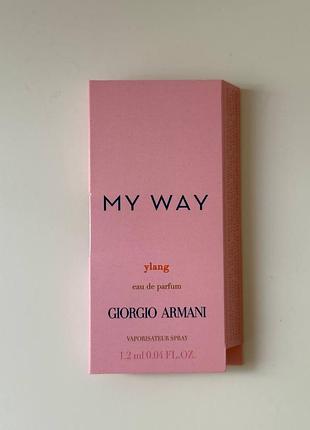 Духи парфуми giorgio armani my way ylang
