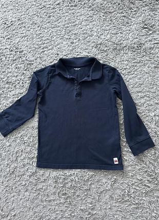 Синє поло для хлопчика , шкільна форма