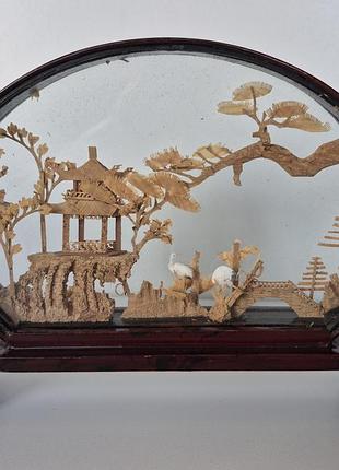 Настольное панно из пробки, 20,5 х 16,5 см