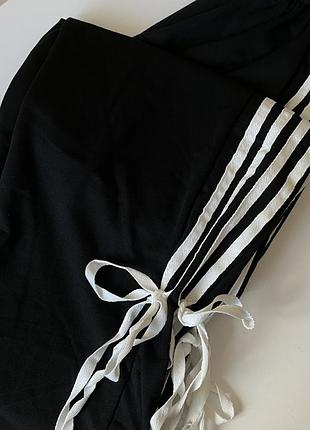 Штани прямі з бантиком. розмір m-l