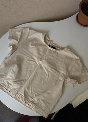 Футболка базова. бежева