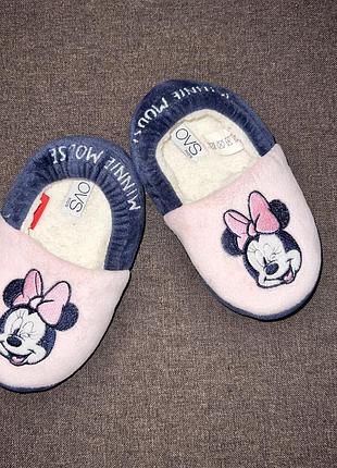 Тапочки на меху микки. размер: 29