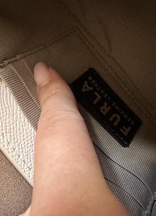 Сумочка furla белая 4