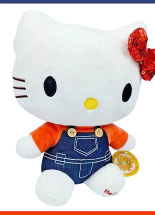 Hello kitty мягкая игрушка хелоу китти 25см