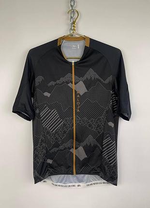 Мужская вело джерси футболка maloja fluin 1\2