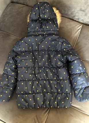 Тепла курточка для дівчинки. 4-5 років. 5