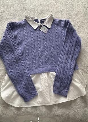 Новий светр-сорочка