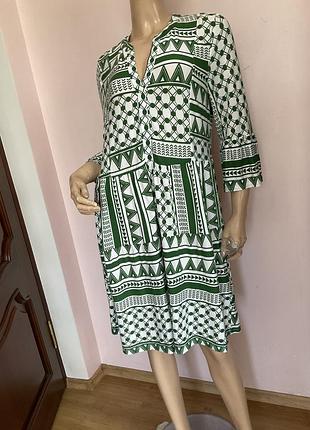 Вискозное качественное платье/ l- xl/ brend boysen,s