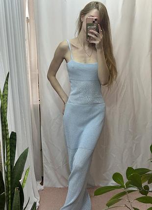 Вʼязана сукня