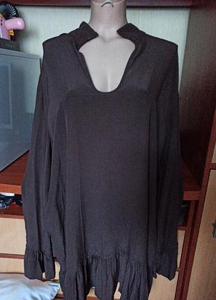 Платье нарядное вискоза батал