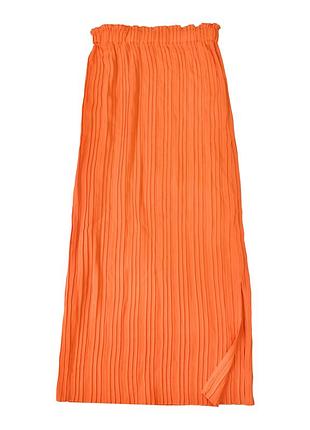 Новая плиссе морковная миди юбка primark